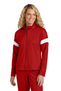 Sport-Tek Women's Travel Full-Zip Jacket LST800 Womens Apparel Activewear
