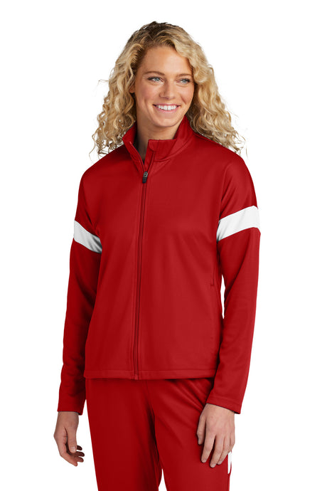 Sport-Tek Women's Travel Full-Zip Jacket LST800 Womens Apparel Activewear