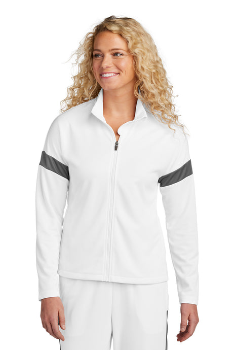 Sport-Tek Women's Travel Full-Zip Jacket LST800 Womens Apparel Activewear