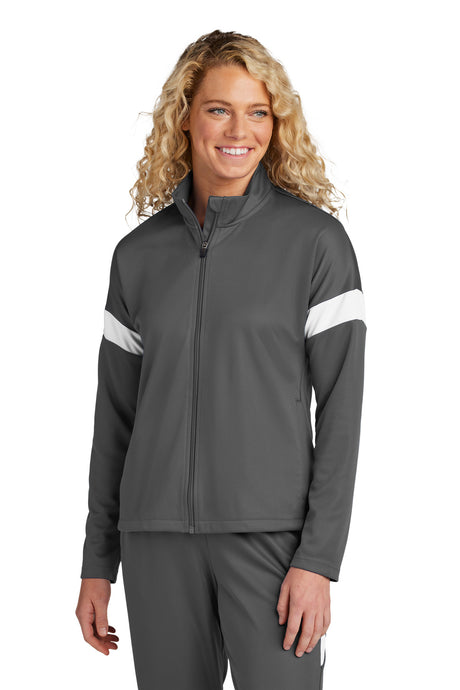 Sport-Tek Women's Travel Full-Zip Jacket LST800 Womens Apparel Activewear