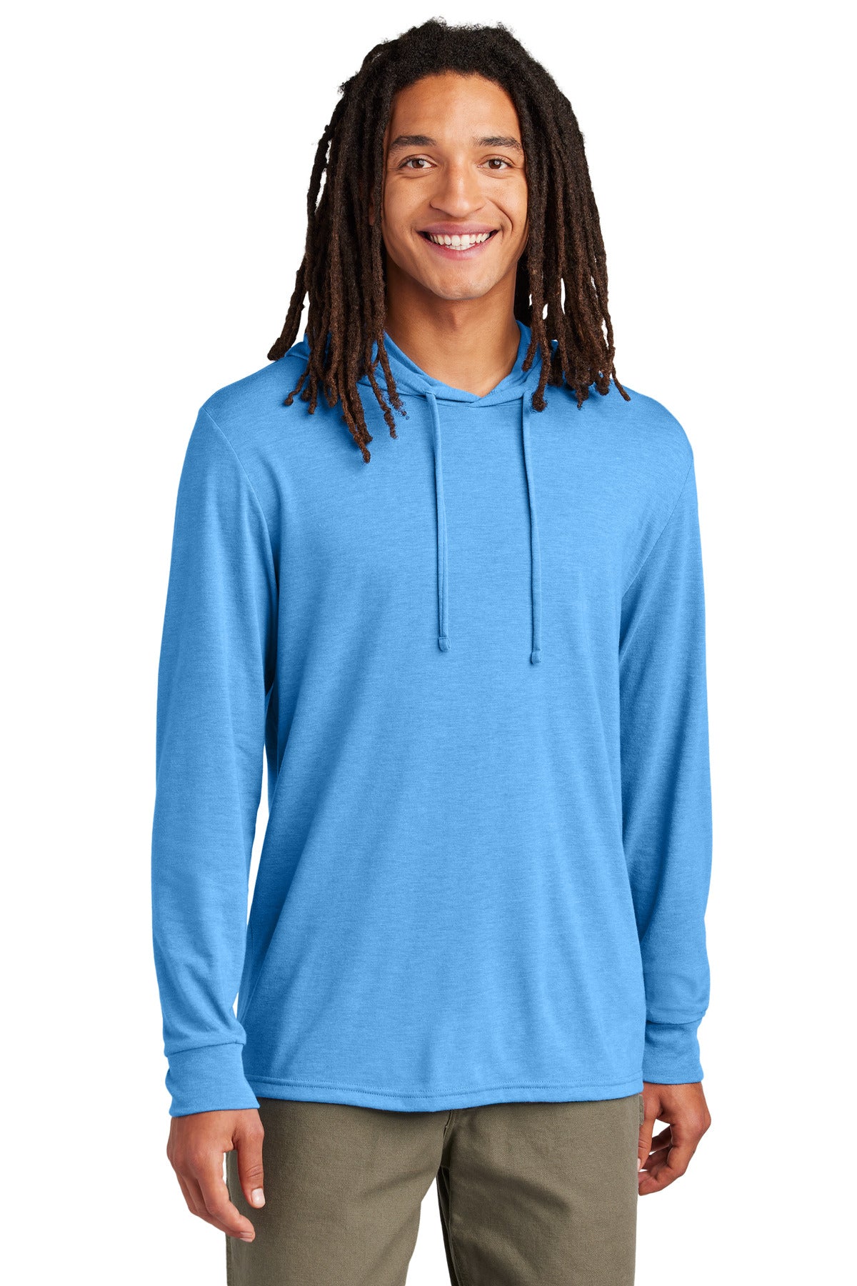 Allmade Unisex Tri-Blend Hoodie Tee AL6003 Mens Apparel Shirts & Tops