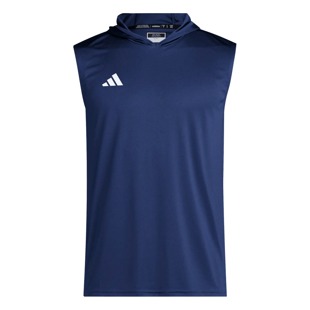 Adidas no sleeve hoodie on sale