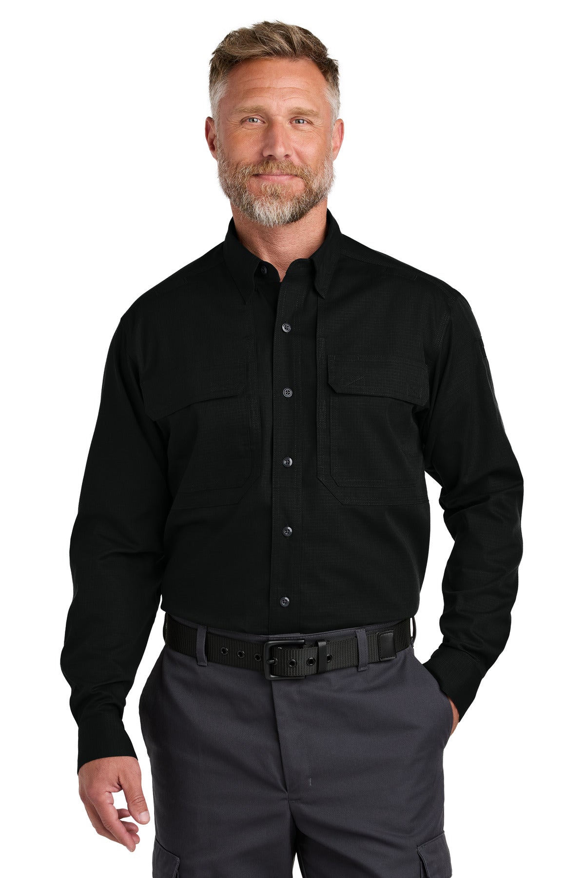 CornerStone Long Sleeve Select Tactical Shirt CSW176 Mens Apparel Workwear