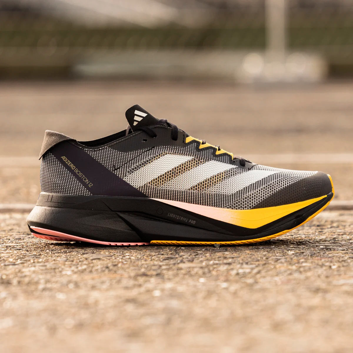 adidas Men's Adizero Boston 12 Running Shoes Mens Footwear Training & Running