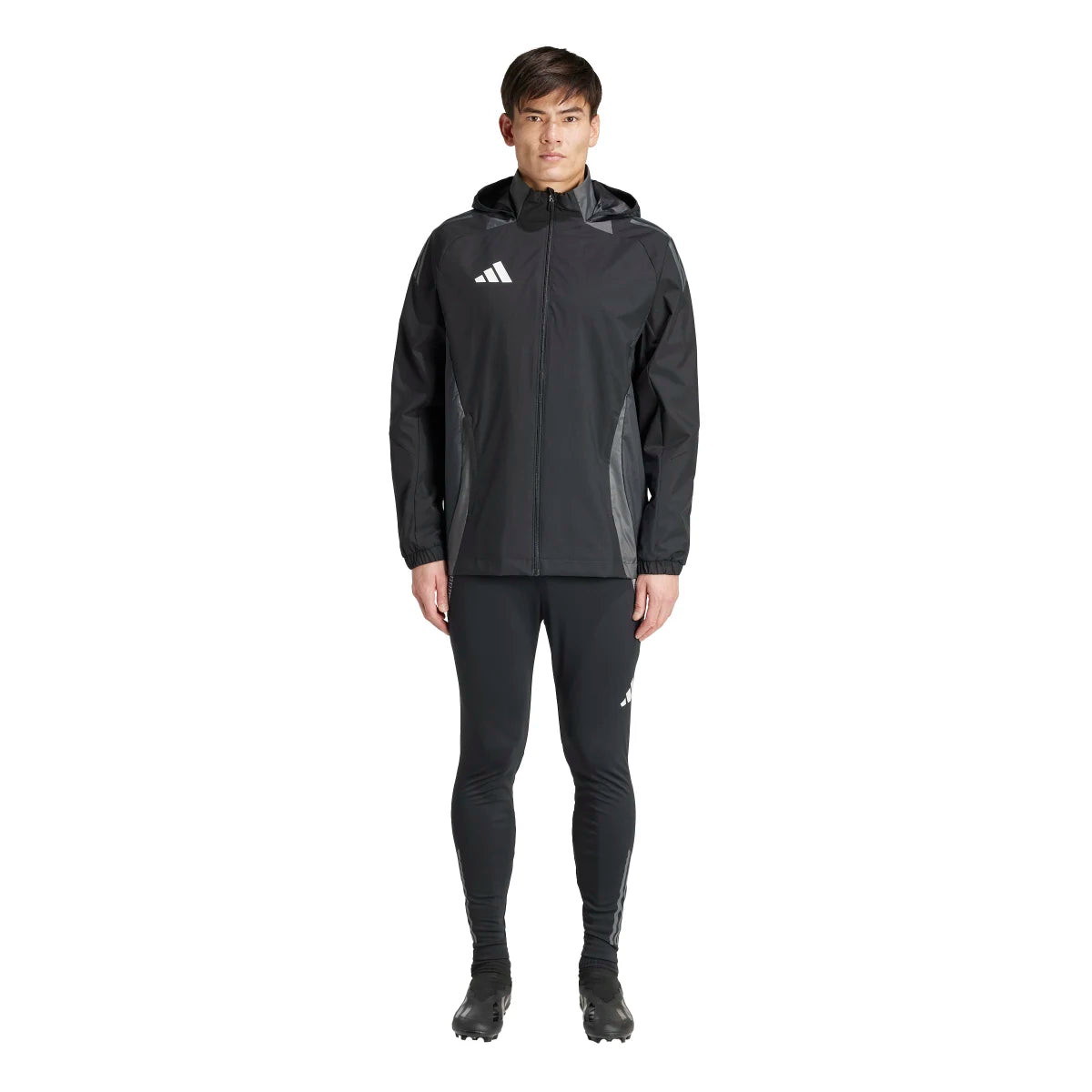 adidas Men's Tiro 24 Competition All-Weather Soccer Jacket Soccer Uniforms & Apparel All