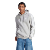 adidas Men's 3-Stripes Hoodie Mens Apparel Sweatshirts & Fleece