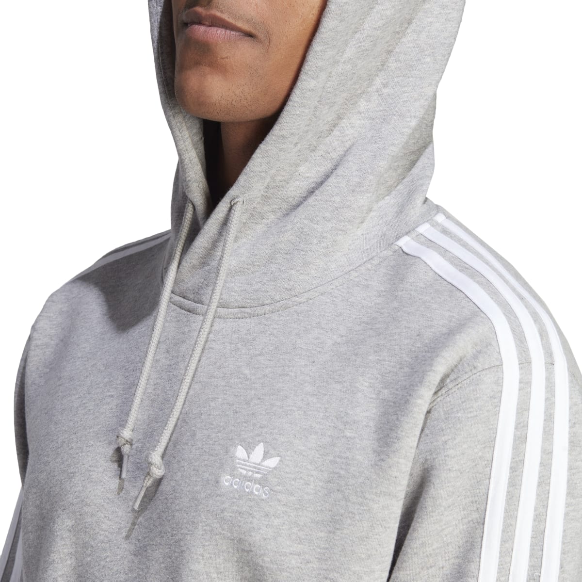 adidas Men's 3-Stripes Hoodie Mens Apparel Sweatshirts & Fleece