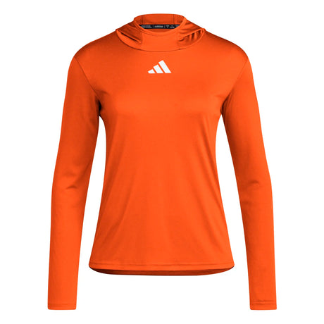 adidas Women's D4T Long Sleeve Hoodie Womens Apparel Sweatshirts & Fleece