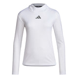adidas Women's D4T Long Sleeve Hoodie Womens Apparel Sweatshirts & Fleece
