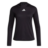 adidas Women's D4T Long Sleeve Hoodie Womens Apparel Sweatshirts & Fleece