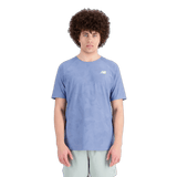 New Balance Men's Q Speed Jacquard Short Sleeve Tee Mens Apparel Shirts & Tops