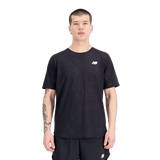 New Balance Men's Q Speed Jacquard Short Sleeve Tee Mens Apparel Shirts & Tops