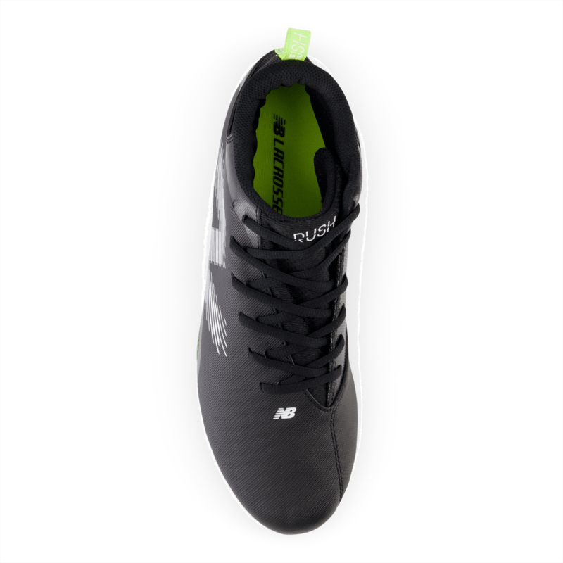 New Balance Men's Rush V4 Mid Lacrosse Cleat - RUSHMBK4 Lacrosse Footwear Adult