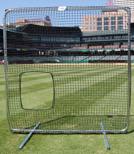 Trigon Sports ProCage Premium 1st Base/ Fungo Protective Screen 7ftx7ft Baseball Field Equipment All
