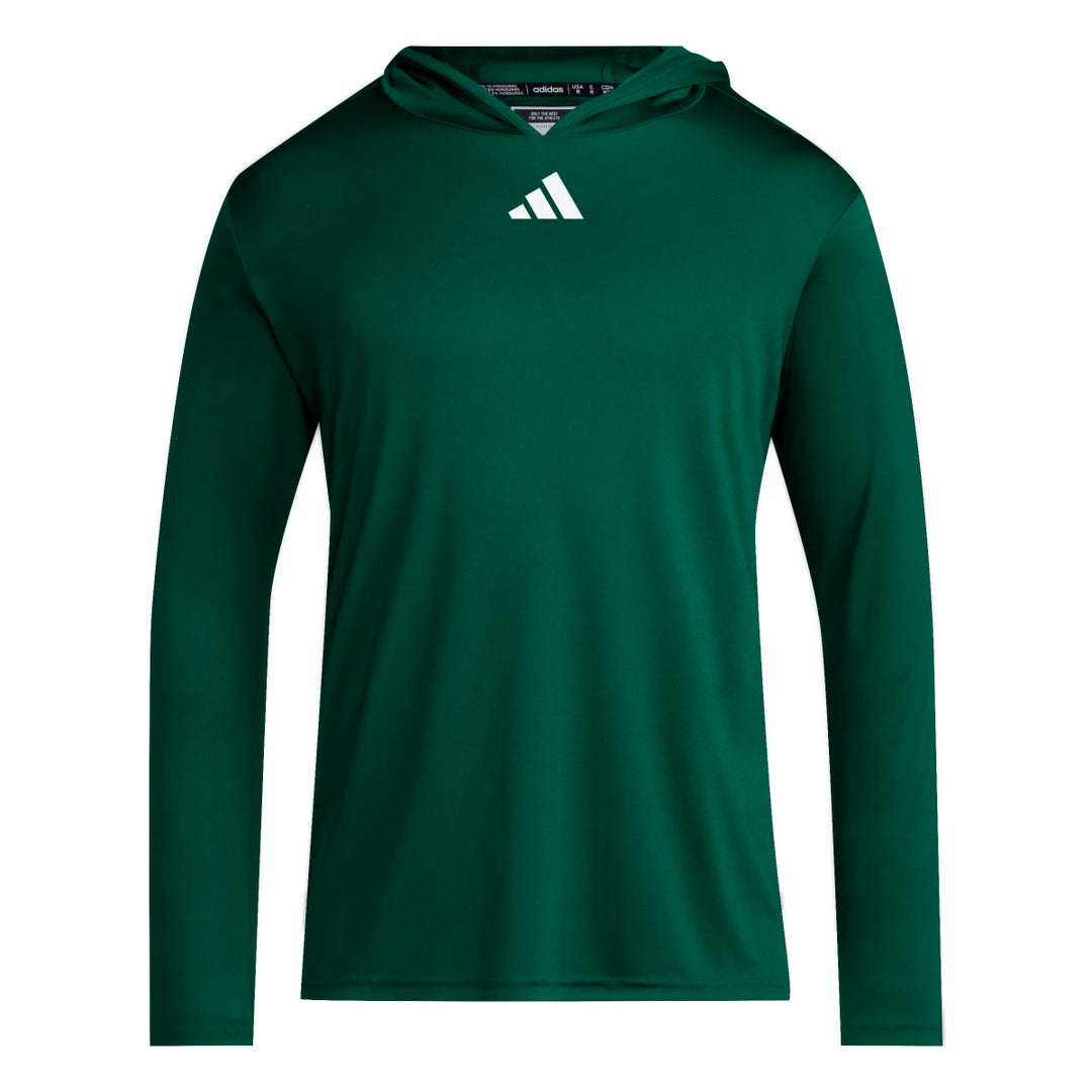 Green adidas long sleeve sales