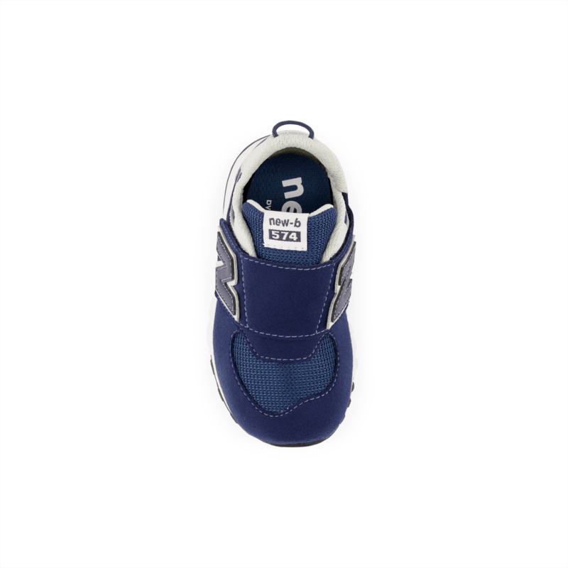 New Balance Infant & Toddler Boys 574 NEW-B Hook & Loop Shoe - NW574NV X-Wide Youth Footwear Infant & Toddler