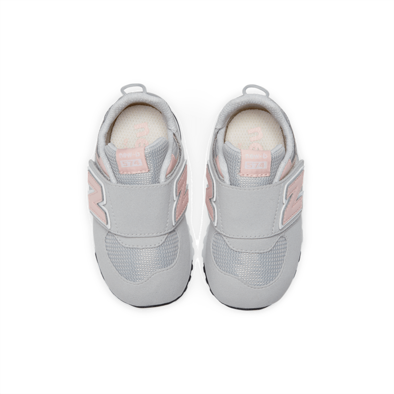 New Balance Infant & Toddler 574 NEW-B Hook & Loop Shoe - NW574PK Wide Youth Footwear Infant & Toddler