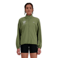 New Balance Women's United Airlines NYC Half Athletics Packable Jacket Womens Apparel Jackets & Vests