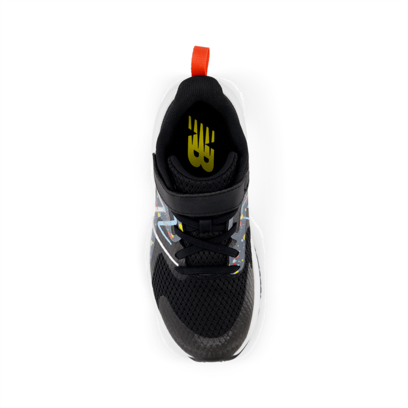 New Balance Youth Rave Run V2 Bungee Lace with Top Strap Shoe - YTRAVHB2 Wide Youth Footwear Training & Running