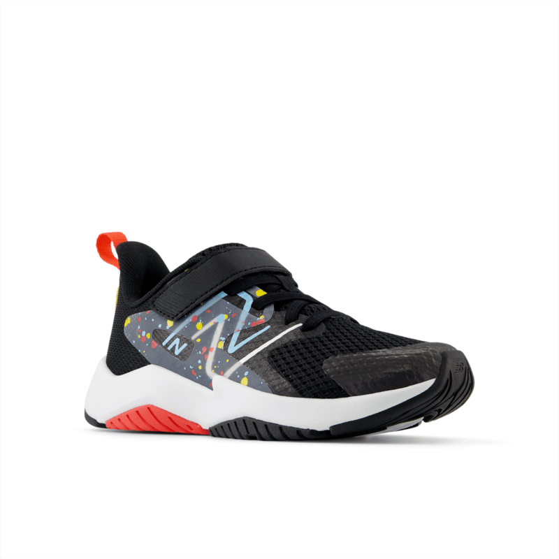 New Balance Youth Rave Run V2 Bungee Lace with Top Strap Shoe - YTRAVHB2 Wide Youth Footwear Training & Running