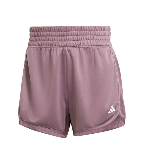 adidas Women's Pacer Knit High Waisted Training Shorts Womens Apparel Shorts