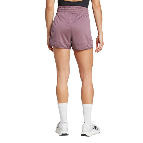 adidas Women's Pacer Knit High Waisted Training Shorts Womens Apparel Shorts