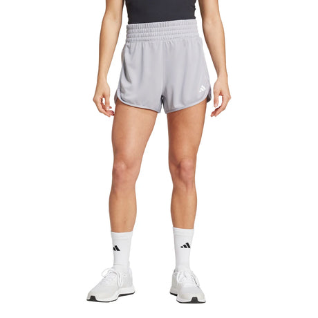 adidas Women's Pacer Knit High Waisted Training Shorts Womens Apparel Shorts