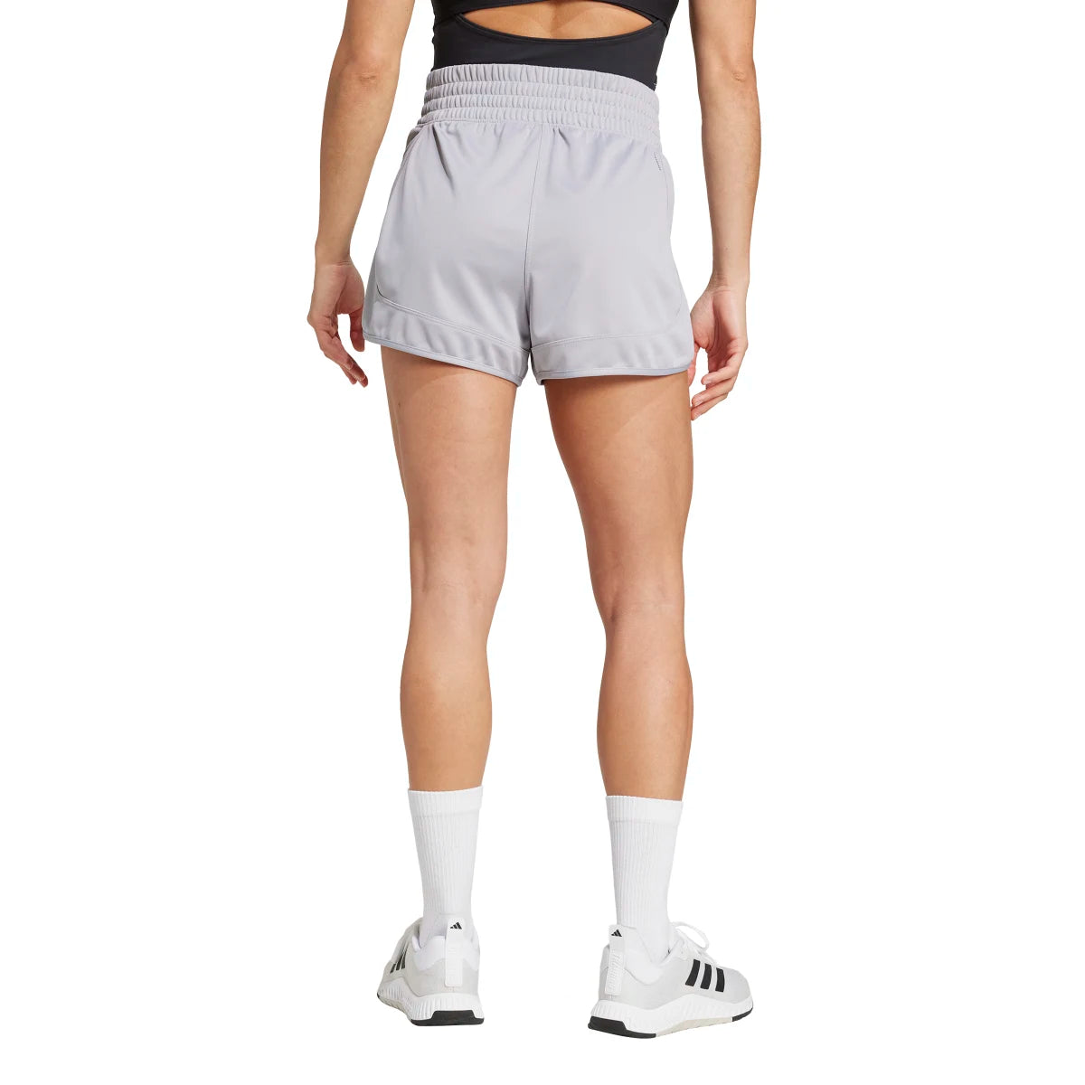 adidas Women's Pacer Knit High Waisted Training Shorts Womens Apparel Shorts