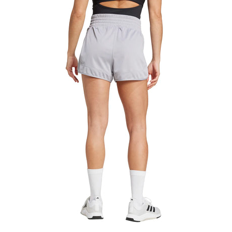 adidas Women's Pacer Knit High Waisted Training Shorts Womens Apparel Shorts