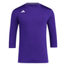 adidas Men's Adizero Baseball Dugout 3/4 Base Layer Baseball Jerseys Adult