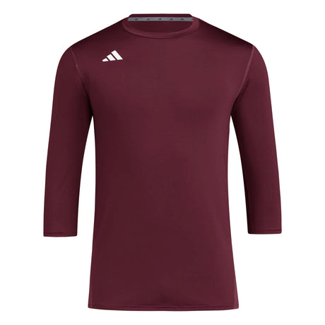 adidas Men's Adizero Baseball Dugout 3/4 Base Layer Baseball Jerseys Adult