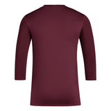 adidas Men's Adizero Baseball Dugout 3/4 Base Layer Baseball Jerseys Adult