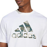 adidas Men's Camo Badge of Sport Tee Mens Apparel Shirts & Tops