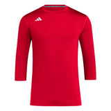 adidas Men's Adizero Baseball Dugout 3/4 Base Layer Baseball Jerseys Adult
