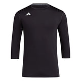 adidas Men's Adizero Baseball Dugout 3/4 Base Layer Baseball Jerseys Adult