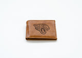 Rico Industries NFL  Jacksonville Jaguars  Laser Engraved Billfold Wallet-2