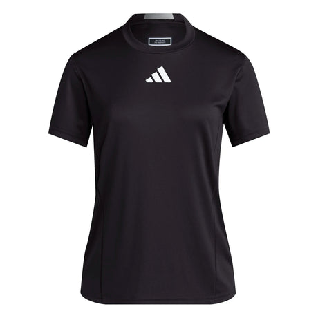 adidas Women's D4T Short Sleeve Training Tee-1
