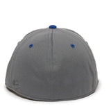 Outdoor Cap TGS1930X Pro Mid Crown Structured Solid Back Hat-2