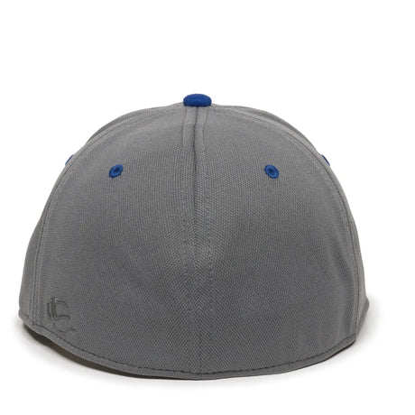 Outdoor Cap TGS1930X Pro Mid Crown Structured Solid Back Hat-2