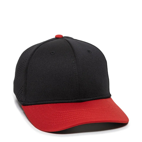 Outdoor Cap AIR25 Slight Pre-Curve Structured Solid Back Hat Unisex Accessories Hats & Caps