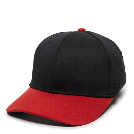 Outdoor Cap AIR25 Slight Pre-Curve Structured Solid Back Hat Unisex Accessories Hats & Caps