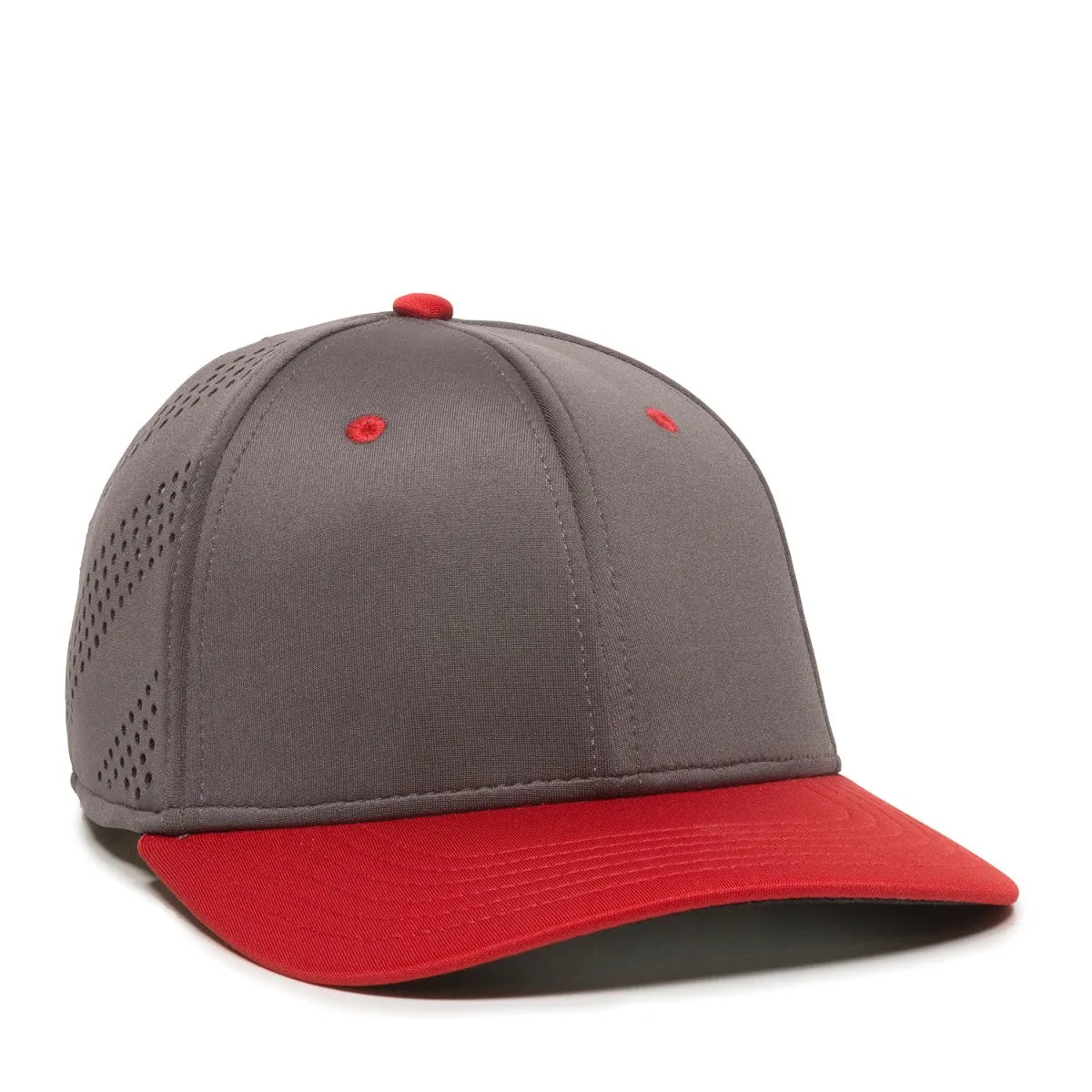 Outdoor Cap AIR25 Slight Pre-Curve Structured Solid Back Hat Unisex Accessories Hats & Caps