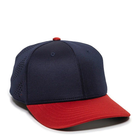 Outdoor Cap AIR25 Slight Pre-Curve Structured Solid Back Hat Unisex Accessories Hats & Caps
