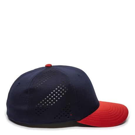 Outdoor Cap AIR25 Slight Pre-Curve Structured Solid Back Hat Unisex Accessories Hats & Caps