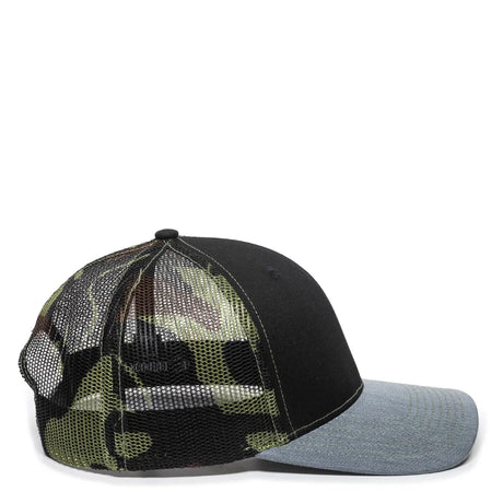 Outdoor Cap OC771 Premium Modern Structured Trucker Hat Unisex Accessories Hats & Caps
