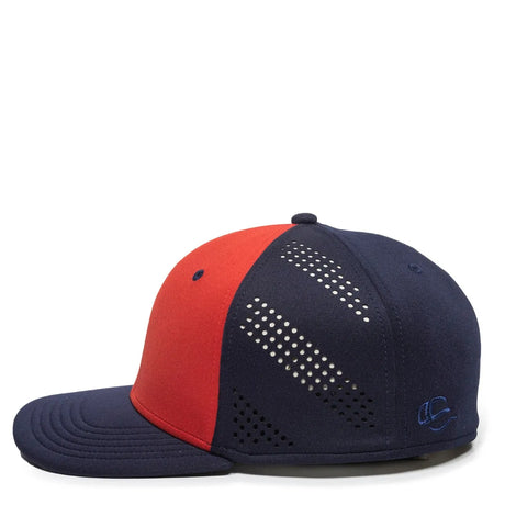 Outdoor Cap AIR25 Slight Pre-Curve Structured Solid Back Hat Unisex Accessories Hats & Caps