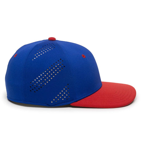 Outdoor Cap AIR25 Slight Pre-Curve Structured Solid Back Hat Unisex Accessories Hats & Caps