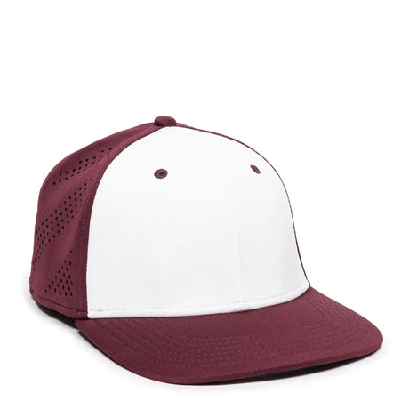 Outdoor Cap AIR25 Slight Pre-Curve Structured Solid Back Hat Unisex Accessories Hats & Caps