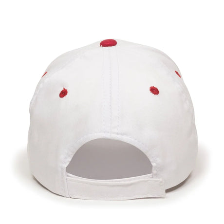 Outdoor Cap GL-271 Cotton Twill Structured Solid Back Hat Unisex Accessories Hats & Caps