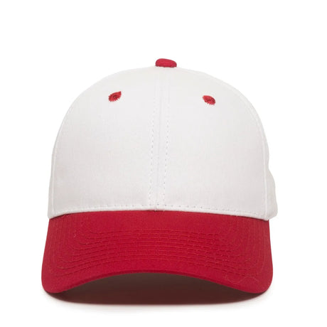 Outdoor Cap GL-271 Cotton Twill Structured Solid Back Hat Unisex Accessories Hats & Caps